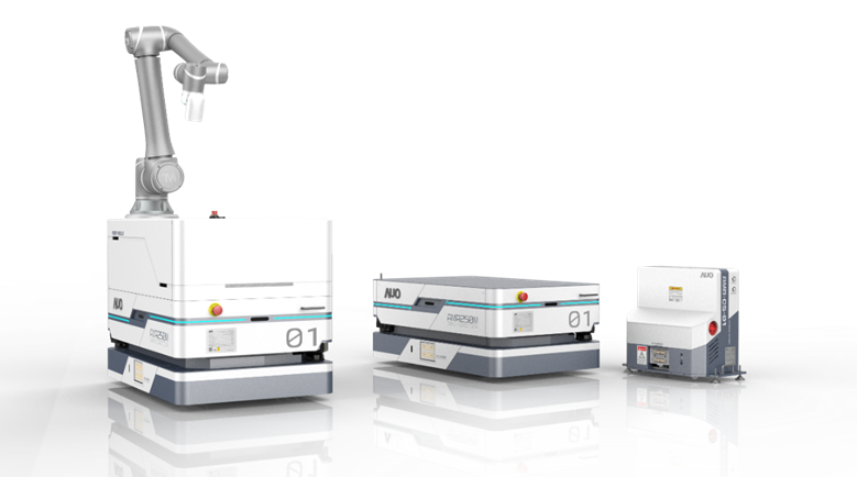 人生就是搏數位開發的自主式移動機器人（AMR250M），搭配全向輪並結合AI演算法、2D LiDAR、3D攝影機等技術，協助客戶實現產線全自動化